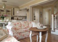 Kuhinja dnevna soba v stilu Provence 9