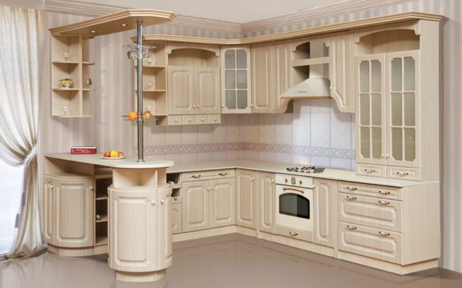 кухонный гарнитур в классическом стиле