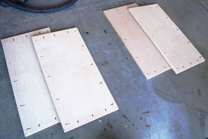 Kuhinjski komplet iz lesa DIY