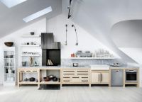 Кухня без горни шкафове - дизайн7