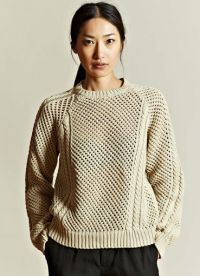 плетени џемпер за жене 11
