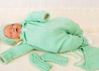 pletena oblačila za novorojenčke 5
