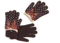 dzianinowe podwójne rękawiczki1