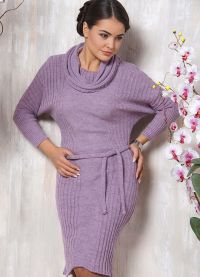 Pletené šaty pro obézní ženy 5