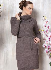 Pletené šaty pro obézní ženy 9
