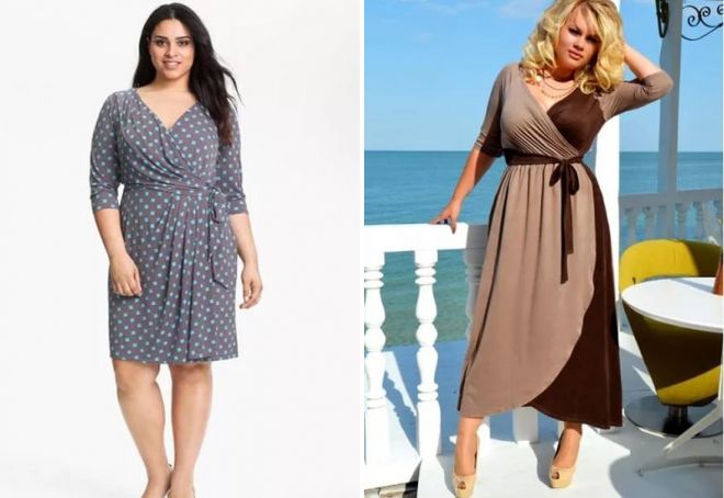pletené šaty pro obézní ženy
