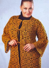 Pletená móda pro obézní ženy 6