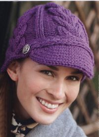 Pletené ženské čepice 7