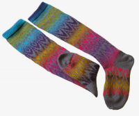 Pletené ponožky se vzorem 5