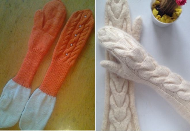 плетене рукавице 10
