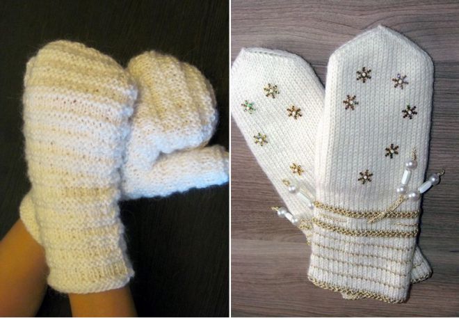 плетене рукавице 11