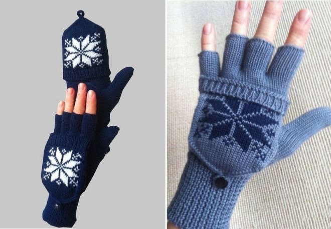 плетени ръкавици без ръкави 17