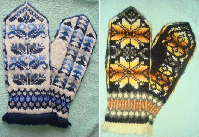 плетене рукавице 4