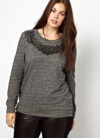 плетене пуловере за гојазне жене1