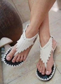 pletené sandály 3