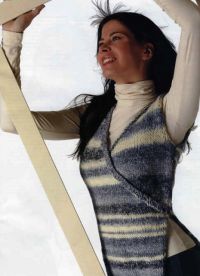 pletené bez rukávů pro ženy 3