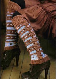 плетене колне чарапе1