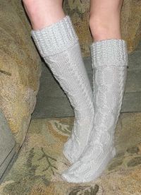 плетене кољене чарапе5