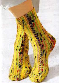 Плетене чарапе 7