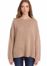 Плетени пуловери за момичета 2013 1
