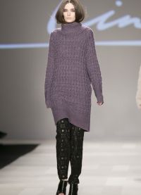 Плетени пуловери за момичета 2013 4