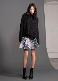 Плетени пуловери за момичета 2013 5