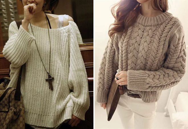 pleteni puloverji za ženske