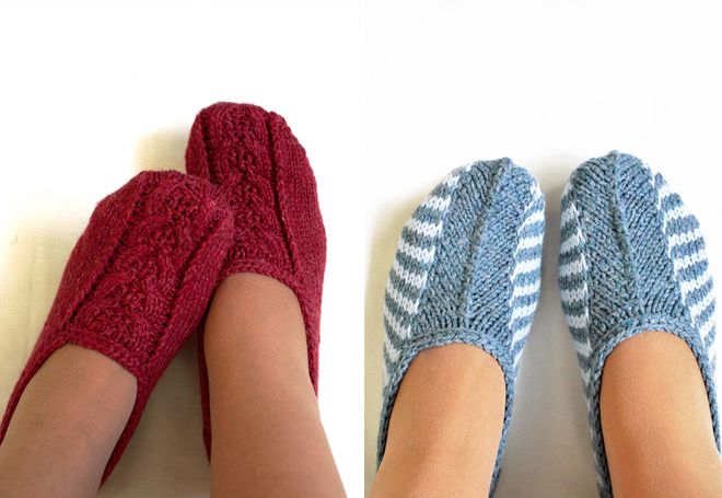 Dámské pletené ponožky 1