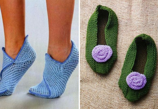Женске плетене чарапе 2
