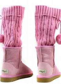 knitted ugg boots6