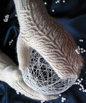 vzor pro pletení dětských rukavic 3