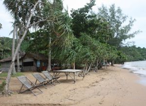 Места для отдыха на пляже Ко Тонсай