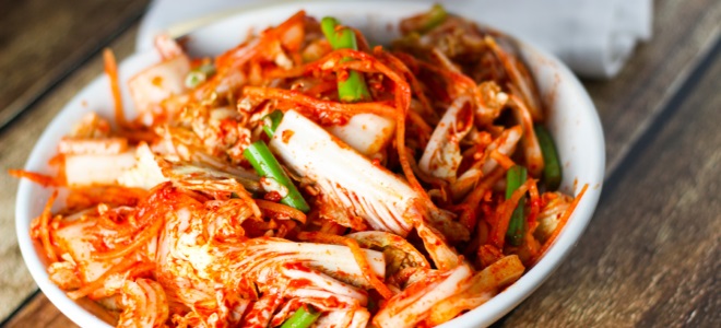 Korejský salát kimchi recept