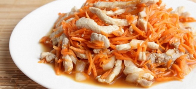 Korejska salata od piletine