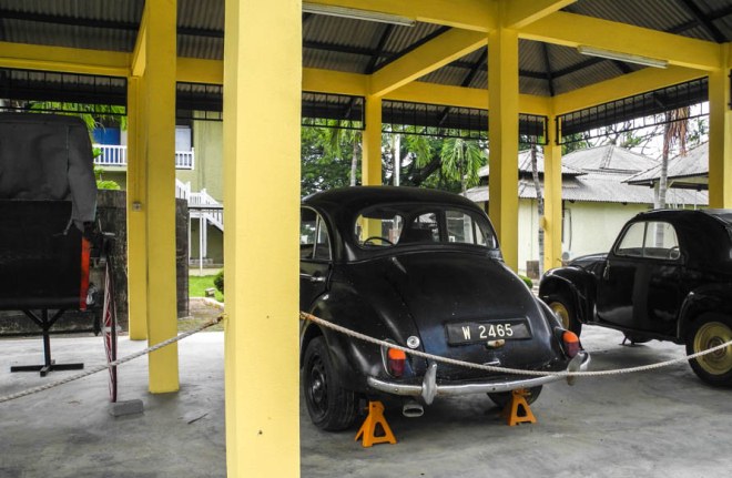 Старинные авто в музее Второй мировой войны