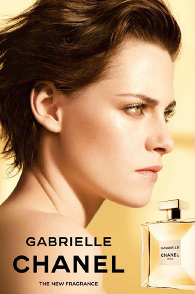 Кристен Стюарт в рекламной кампании аромата Gabrielle Chanel