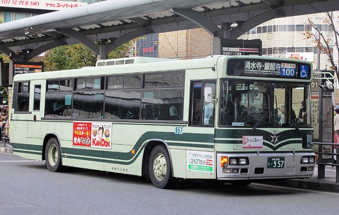 Автобусы в Киото