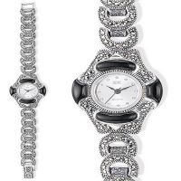 Srebrny zegarek damski 5