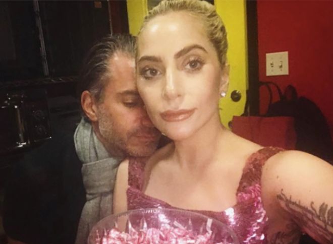 Леди Гага с Кристианом Карино