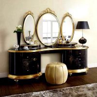 mizarska pohištvena miza z ogledalom 1