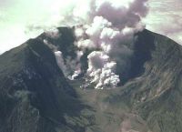 Дым от вулкана Таупо