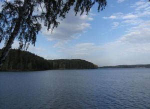 езера от района Челябинск, където дивак почивка 2