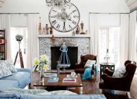 Velké originální nástěnné hodiny pro obývací pokoj4