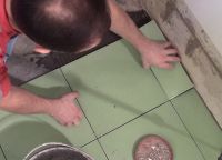 Polaganje ploščic v kopalnici71