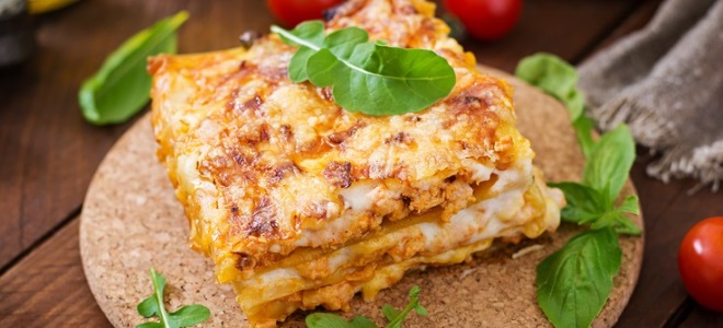leniwa lasagne