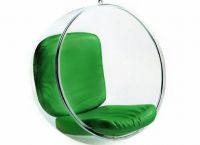 zelená kožená židle2