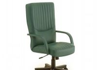 zelená kožená židle3