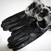 Кожне рукавице на крзну 3