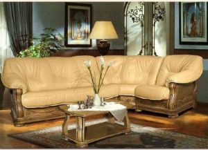 Rohový kožený čalouněný nábytek -4
