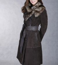 Kožne kapute za žene 8